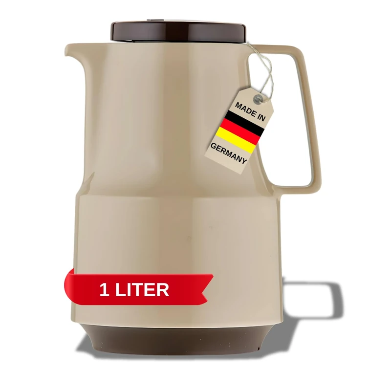 Helios Buffet Vacuum Jug Beige 1 Litre
