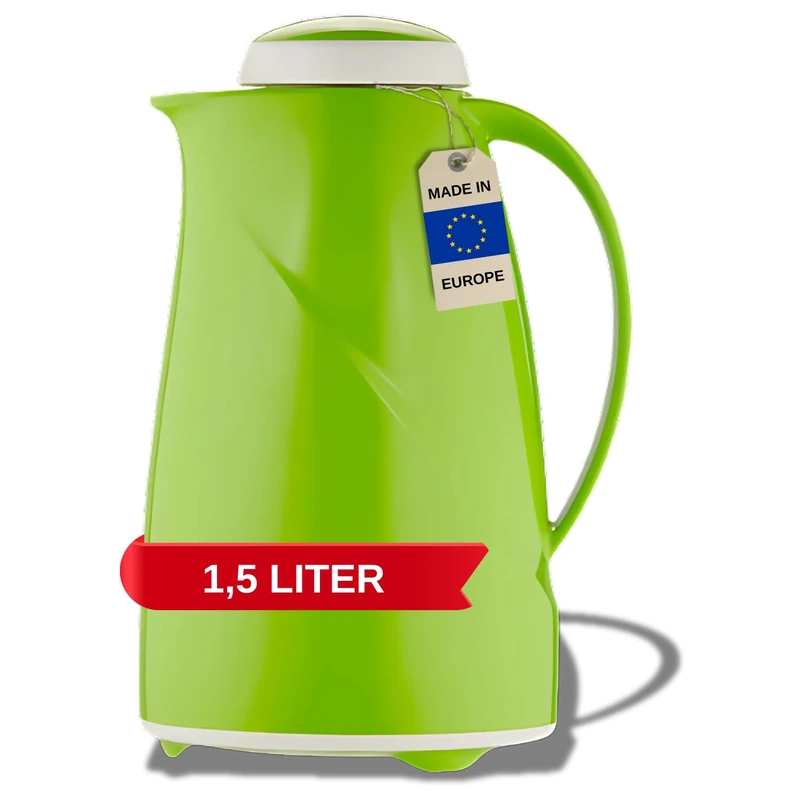 Helios Wave Maxi Vacuum Jug Kiwi 1.5 Litre