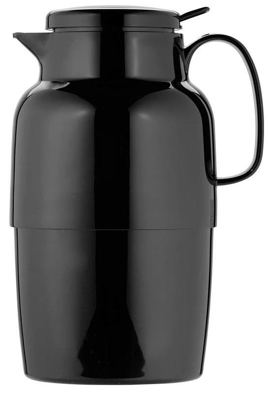 Helios Mondo Push Vacuum Jug Black 2 Litre