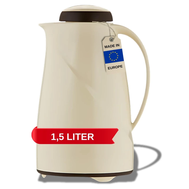 Helios Wave Maxi Vacuum Jug Vanilla 1.5 Litre