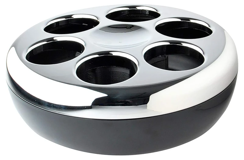 Helios Pure Bottle Cooler Black And Chrome