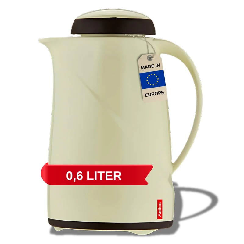 Helios Wave Mini Vacuum Jug Vanilla 0.6 Litre