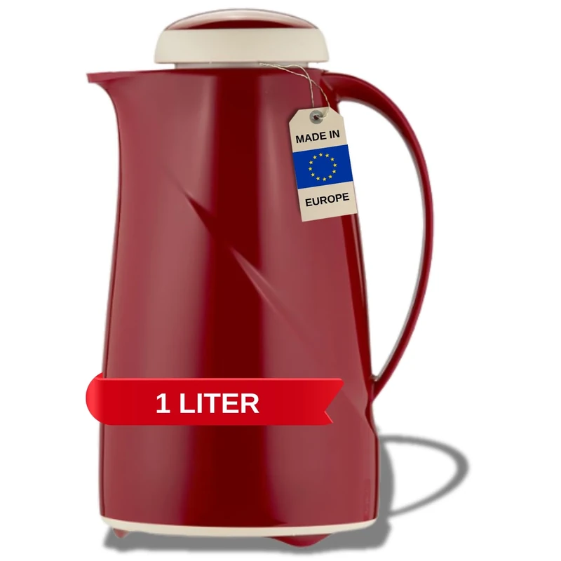 Helios Wave S+ Vacuum Jug Red 1 Litre