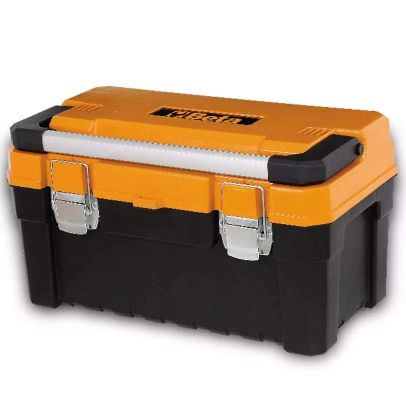 Beta 21160000 Model C16 Tool Box with Interior Object Compartment, Made of Plastic, Empty