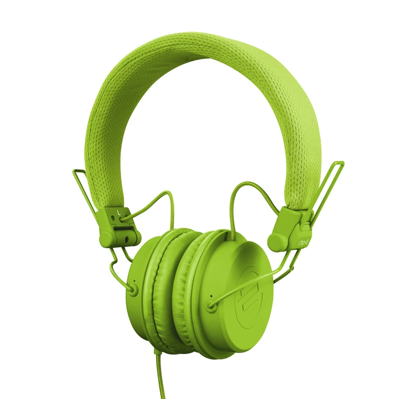 Reloop RHP-6 - DJ and lifestyle headphones with tuned sound, lightweight design and secure fit (green)