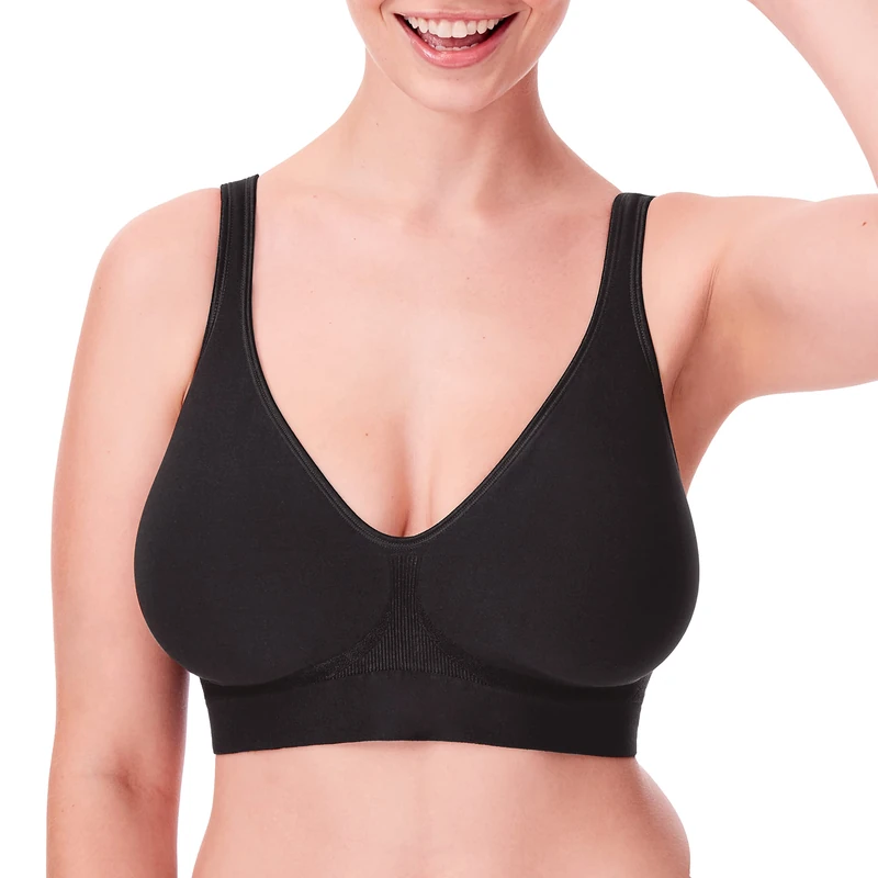 Bali Women's Classic Bra, Black/Nude, XX-Large