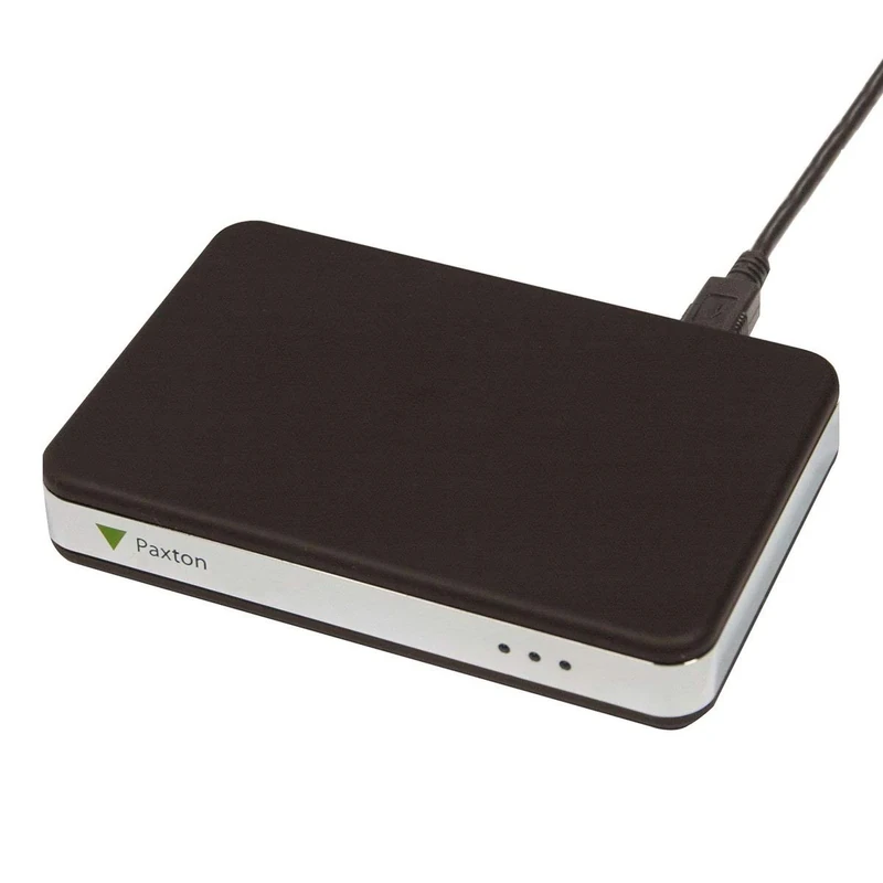 Paxton 514-326_SML Desktop Reader 514-326, Black and Silver
