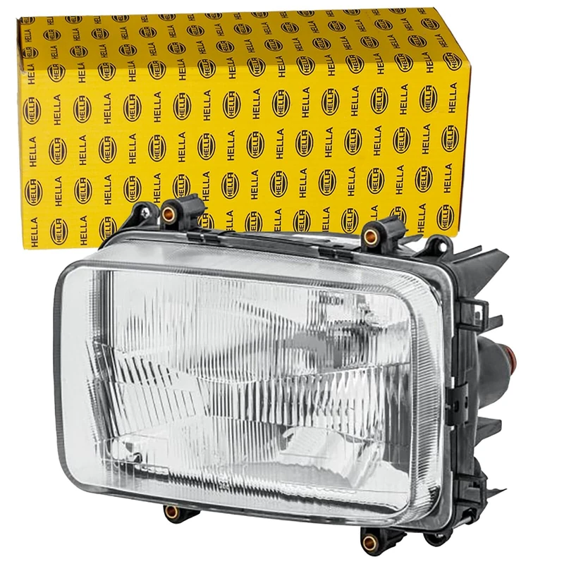 HELLA 1LG 007 660-031 Halogen-Headlight - ECE - for left-hand traffic - Left Front