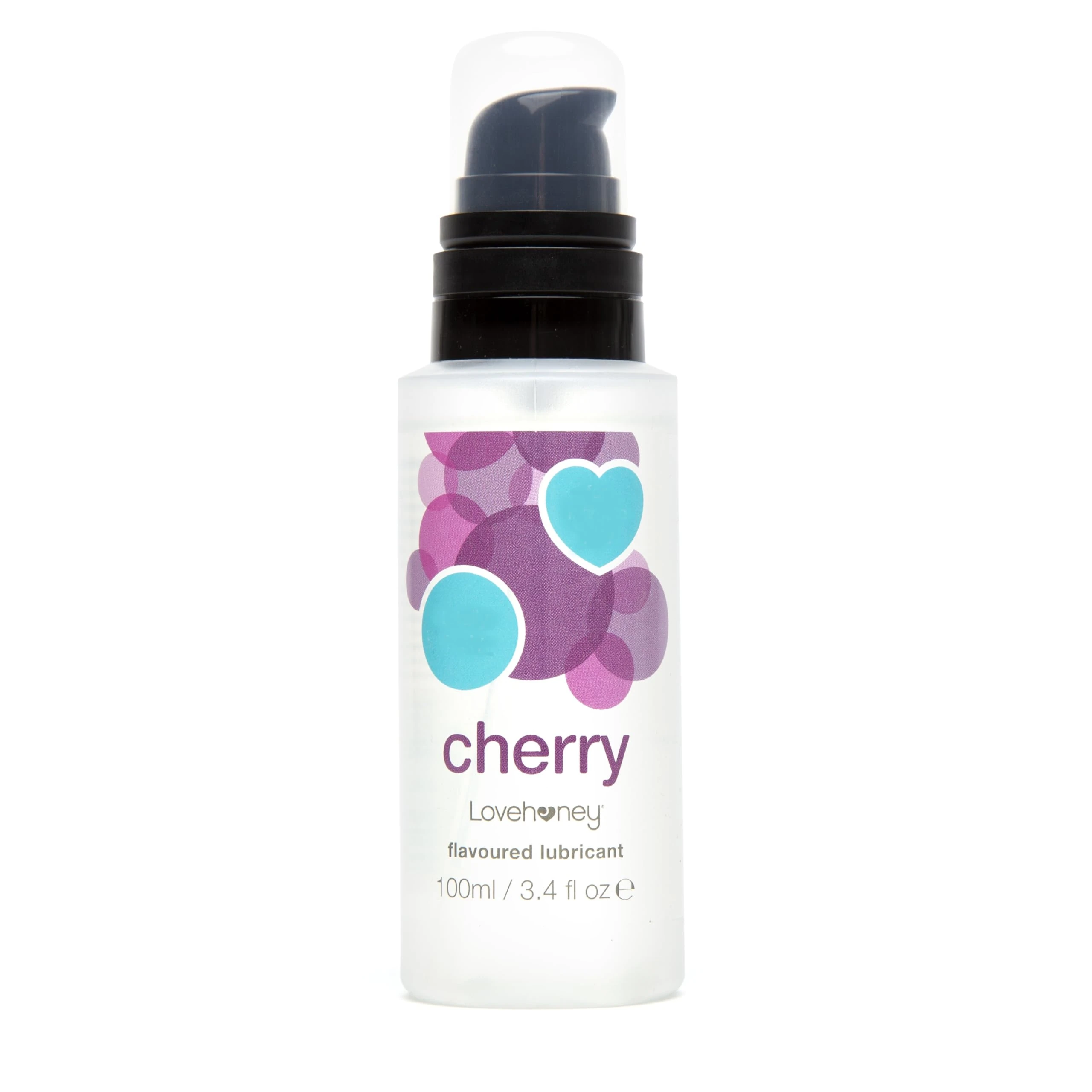 Lovehoney Cherry Flavoured Lube - Water Based Lube Gel - Fruity Lubricant - 100ml