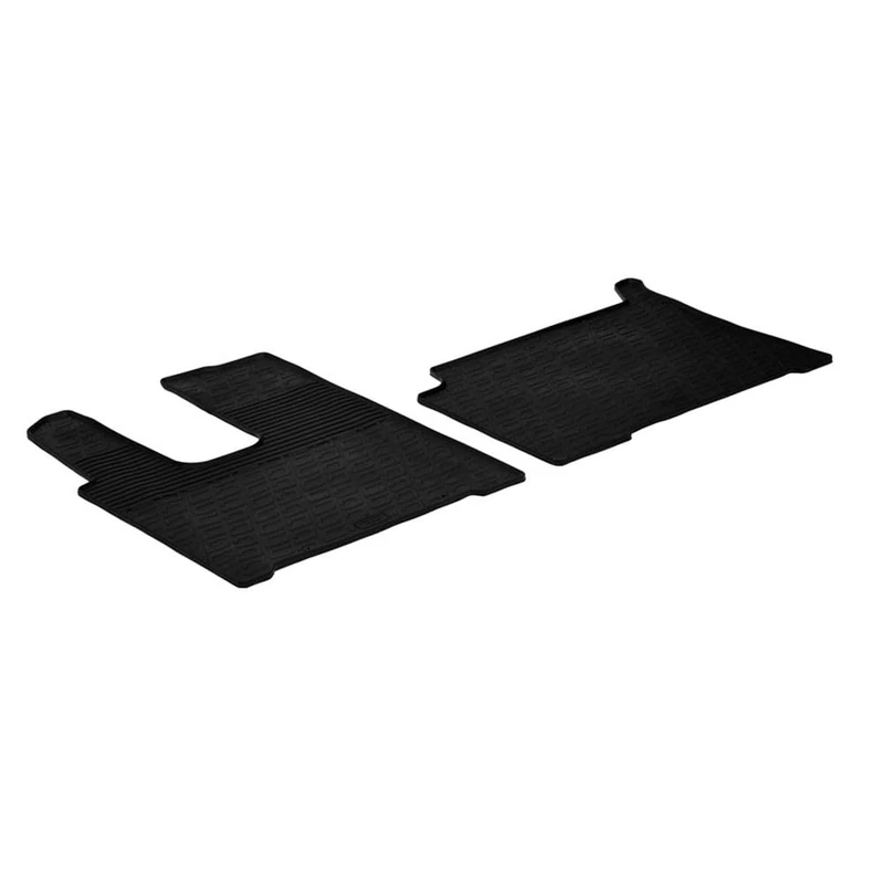 Gledring Rubber Mat Set Compatible with Mercedes Actros 2012- (G Profile 2-Piece)