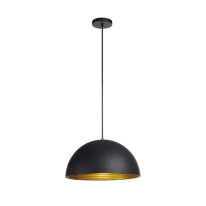 SLV Pendant Light FORCHINI M PD-2 / Living Room lamp, Indoor Lighting, Dining Room Drop Light, LED, Ceiling Light / E27 40W Black
