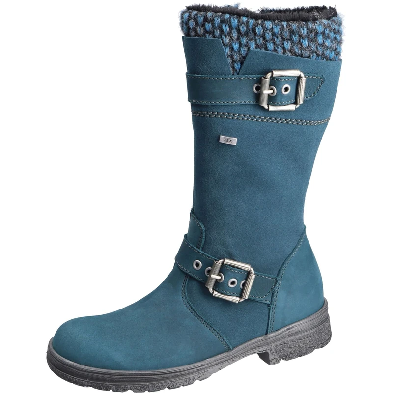 Däumling Girls’ Marco Alia Rv Snow Boot, Blue, 9.5 UK