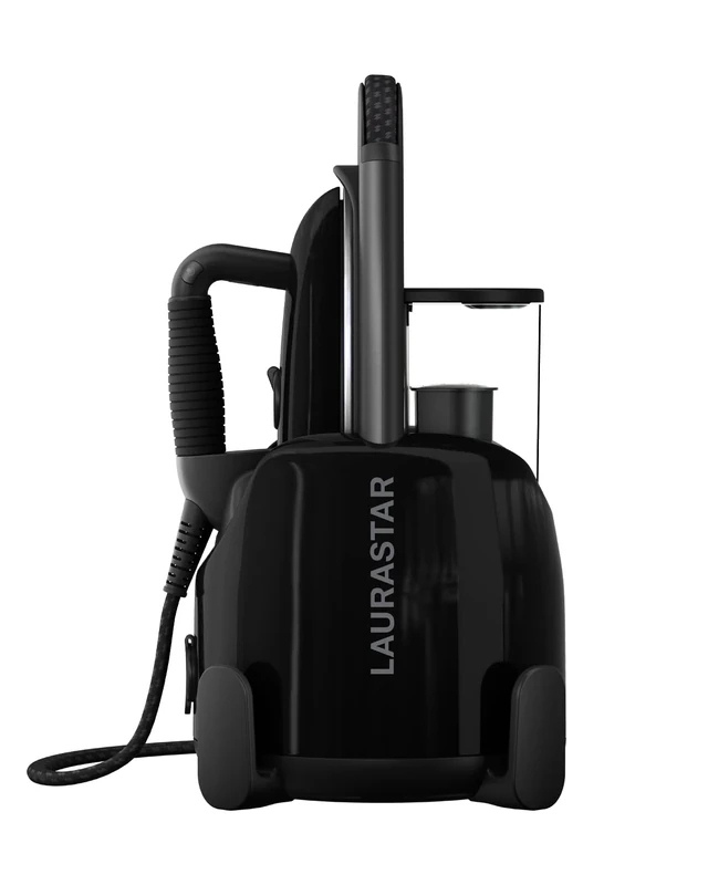 Laurastar Lift Plus Ultimate Black, 3in1 Portable Steam Station, Irons, Steams and Purifies Clothing, Hygienic Steam, Removable Water Tank, Vertical Ironing, Cable Rewinder, 3D Active Soleplate