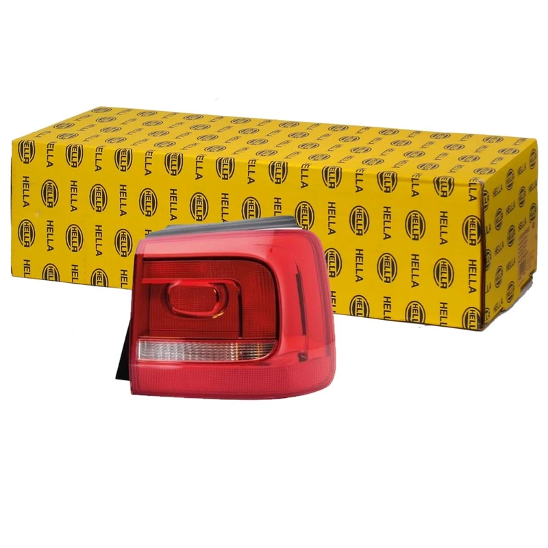 HELLA 2SD 010 468-091 Rearlight - Bulb - White / Red - Outer section - ECE - for left-hand traffic/for right-hand traffic - left