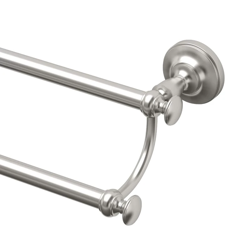 Gatco 4024 Tavern 24" Double Towel Bar, Chrome, 24 Inch