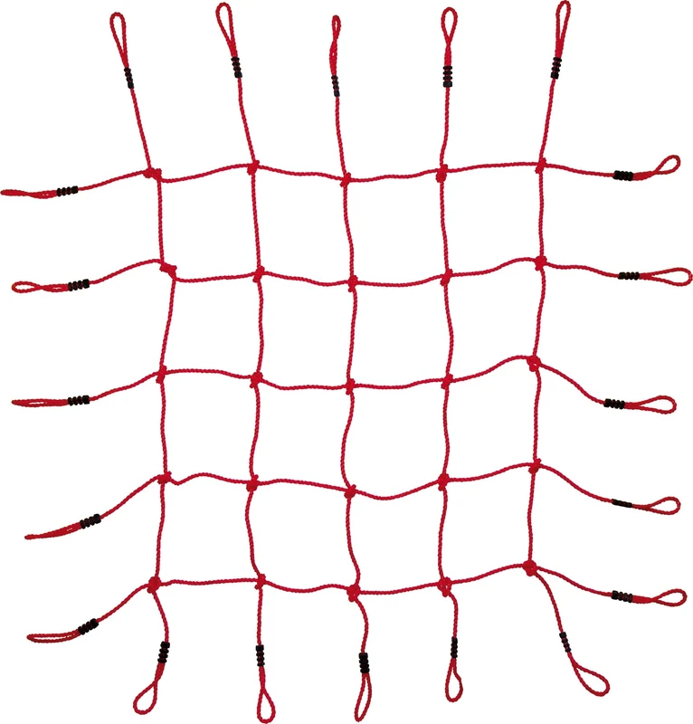 small foot 6995 Climbing net made of plastic ropes, fun for the children's playground, max load 200 kg