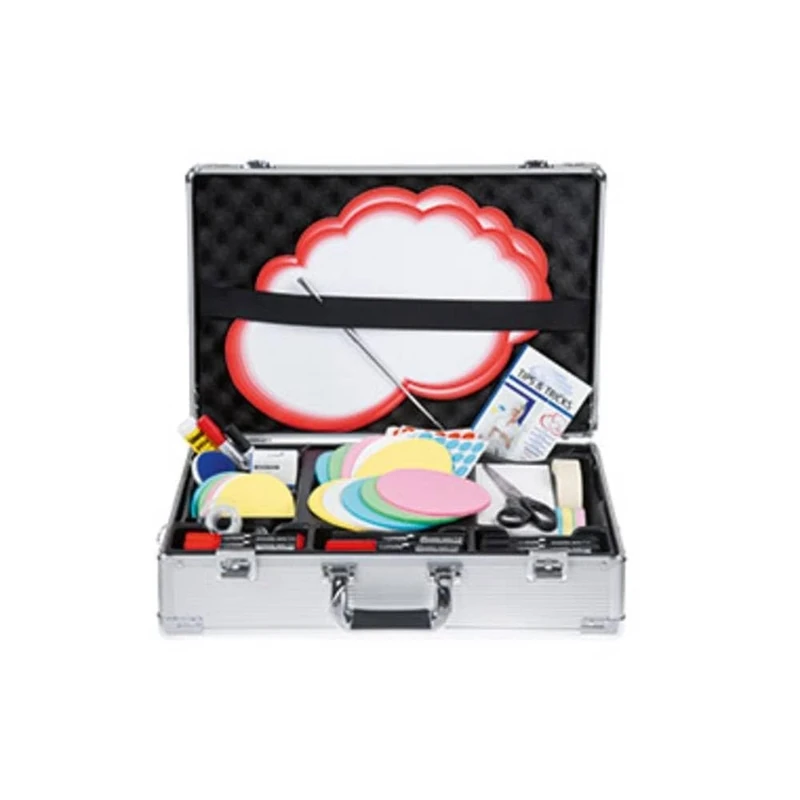 Legamaster PREMIUM moderation case - 2400 pieces - for workshop facilitation, set includes presentation cards, whiteboard pens, moderation cards and more
