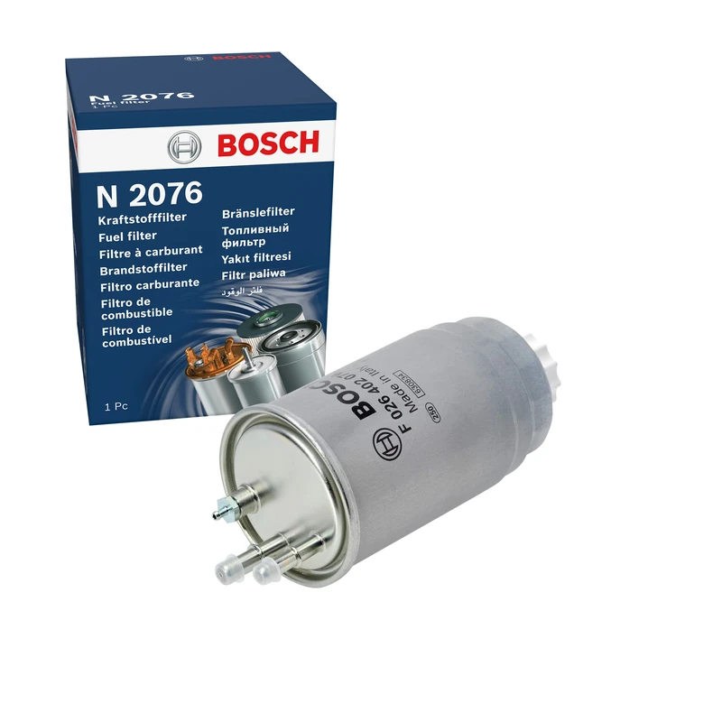 Bosch N2076 Car Diesel Filter - Separates Particles and Water from Fuel - Protects the Injection System