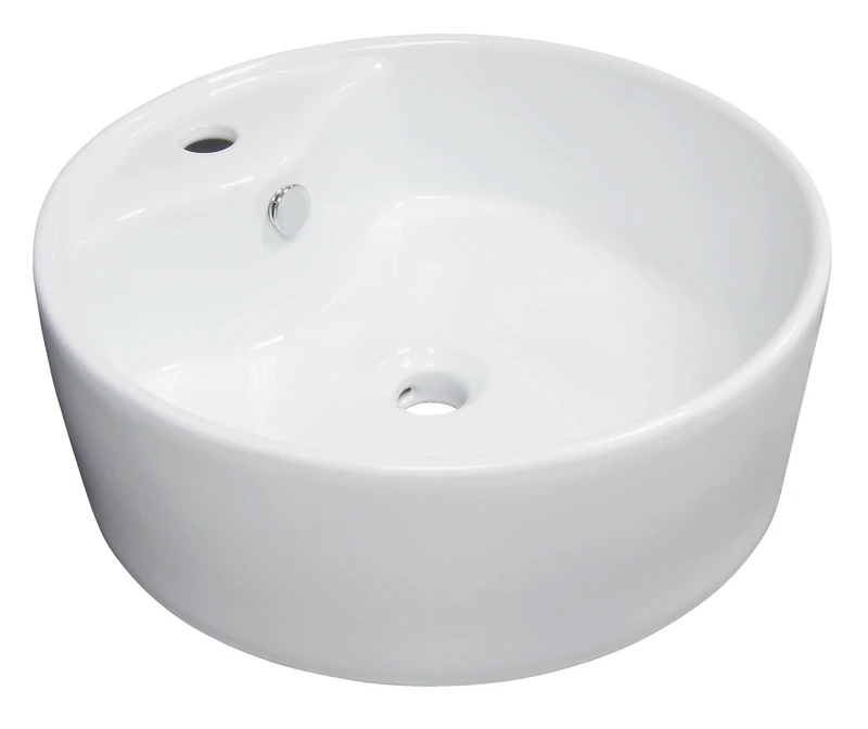 CORNAT AWTTOBD4500 45cm Tomar Countertop Washbasin - White - Image 1