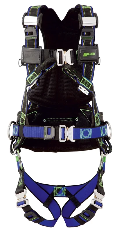 Honeywell 1014253 Miller Premium Revolution Telecom & Utilities Rotating Work-Positioning Belt, with 3-Point DuraFlex Webbing, Standard Buckles, XXL