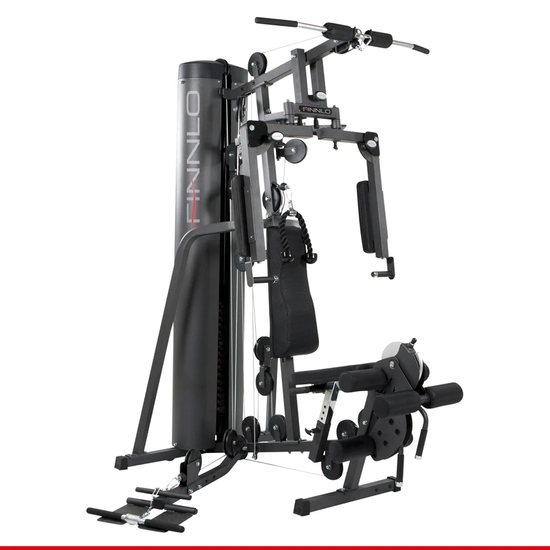 HAMMER Finnlo Autark 1500 Multi-Gym Fitness Station with Accessories, Home Fitness Station, Over 30 Exercises, Training Station for Home
