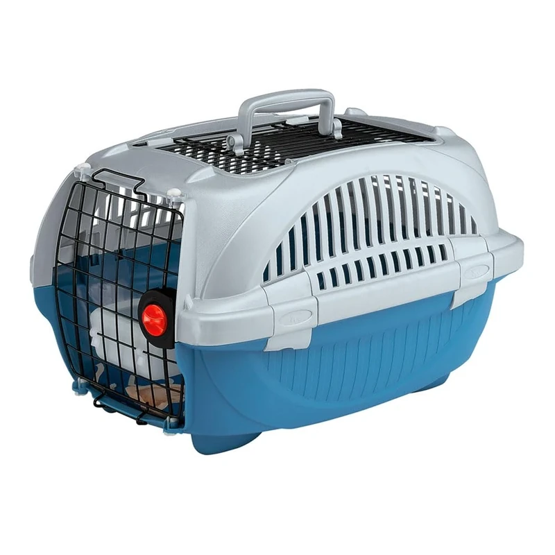 Ferplast Atlas 10 Deluxe Open Cat Carrier Dog Carrier, Secure and Practical, Durable, Open Top Design, Easy to Clean, Ideal for Travel, Pet Carrier up to 5 Kg. 51x34x30 cm.