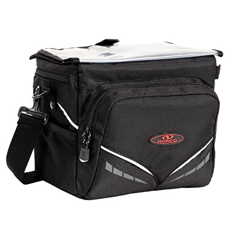 Norco Bicycle Bag Canmore Handlebar Bag Handlebar Bag, black, STANDARD