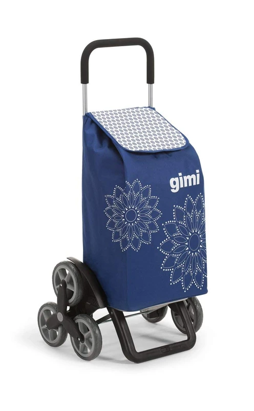 Gimi Tris Floral Blue Shopping trolley
