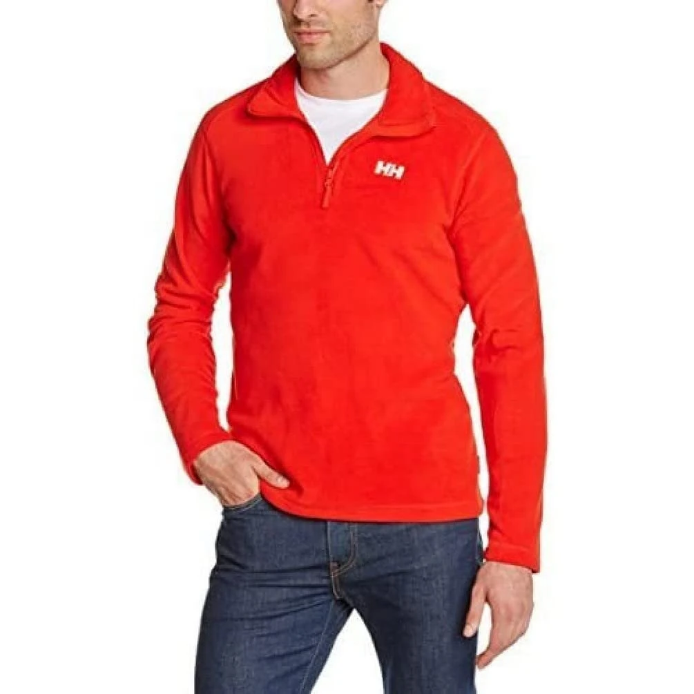Helly Hansen Daybreaker Men's Outdoor Fleece Top available in Alert Red X-Large