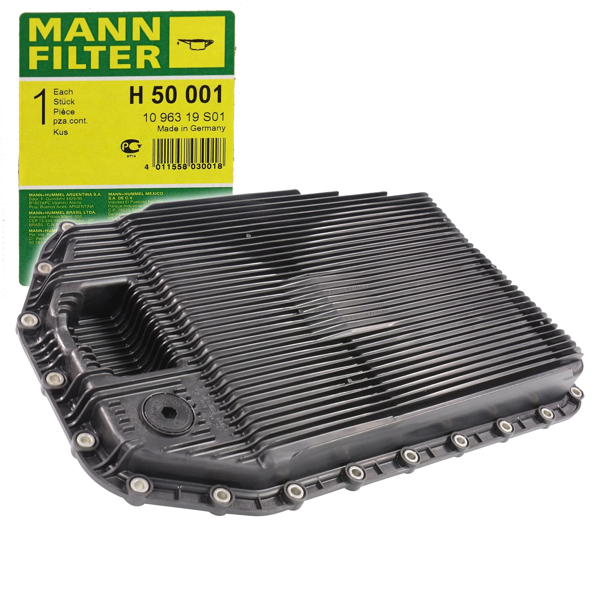 MANN-FILTER H 50 001 Transmission oil filter Hydraulic Transmission Filter - for Cars + Transporters