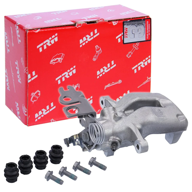 TRW BHS1031 Brake Caliper for Volkswagen Caddy III BOX Body/MPV (2KA, 2KH, 2CA, 2CH) 2004-2016 Right, Rear Axle and Other Vehicles