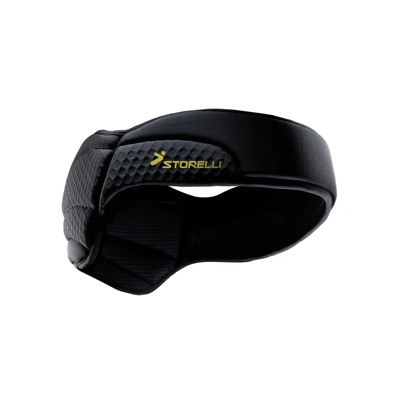 Storelli ExoShield Head Guard | Sports Headband | Protective Soccer Headgear | Black | Size 2