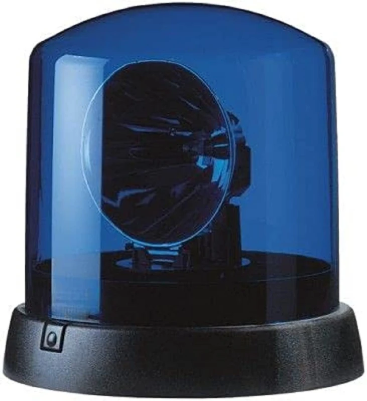 HELLA 9EL 862 171-001 Lens, rotating beacon - Blue