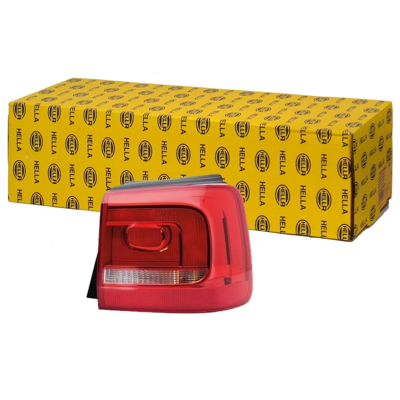 HELLA 2SD 010 468-101 Rearlight - Bulb - White / Red - Outer section - ECE - for left-hand traffic/for right-hand traffic - right