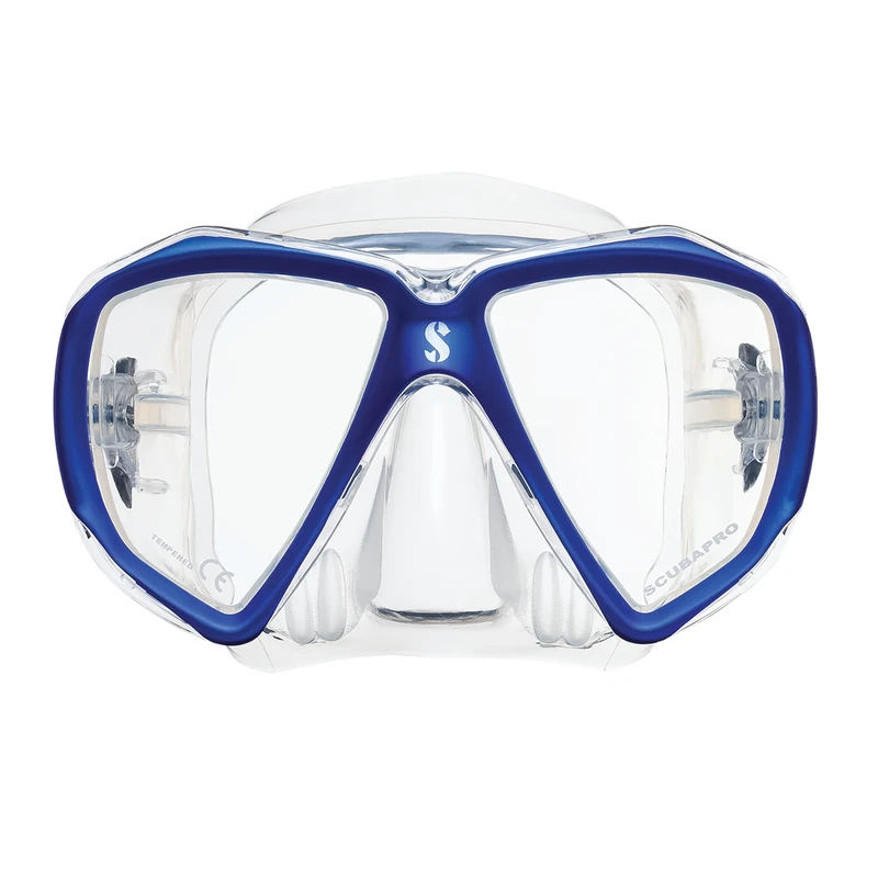 Scubapro Mask Spectra Clear Silicon - Met. Blue One Size