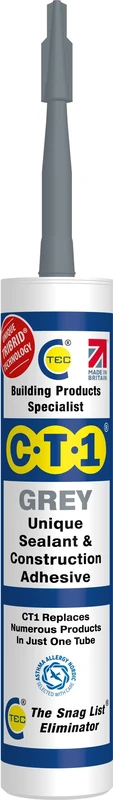 CT1 Grey TRIBRID® Multi Purpose Sealant & Adhesive - 290ml