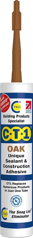 CT1 CT1OAK Oak TRIBRID® Multi Purpose Sealant & Adhesive - 290ml