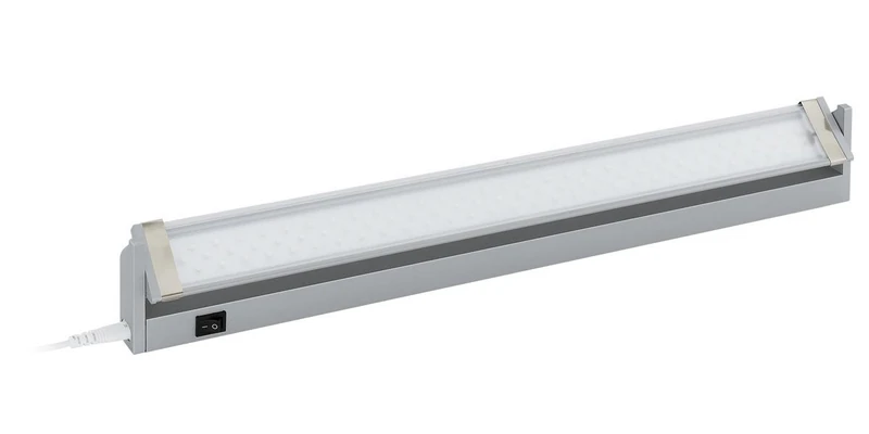 Eglo 93332 Doja LED Under-Unit Light with Rocker Switch Made of Aluminium, Silver, 35 cm - Image 1