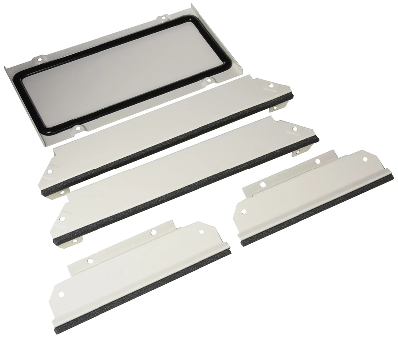 Schneider Electric 08483 IP55 PLAIN GL.PL.W300 D400, White