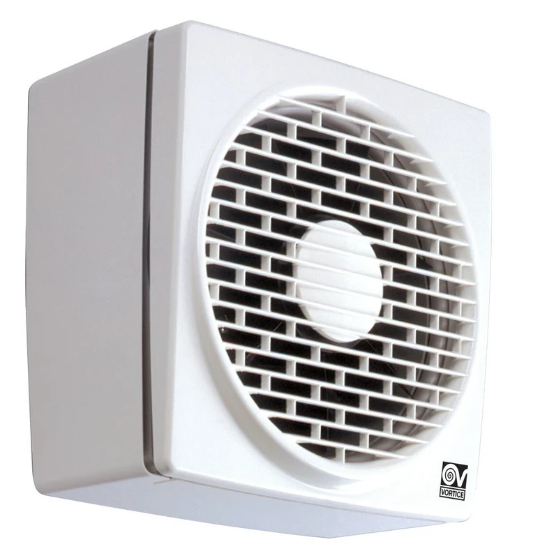Vortice 12611 Vario 150/6 P Exhaust Fan 135 m3/h Air Flow Window/Wall Mounted White 185 x 190 cm
