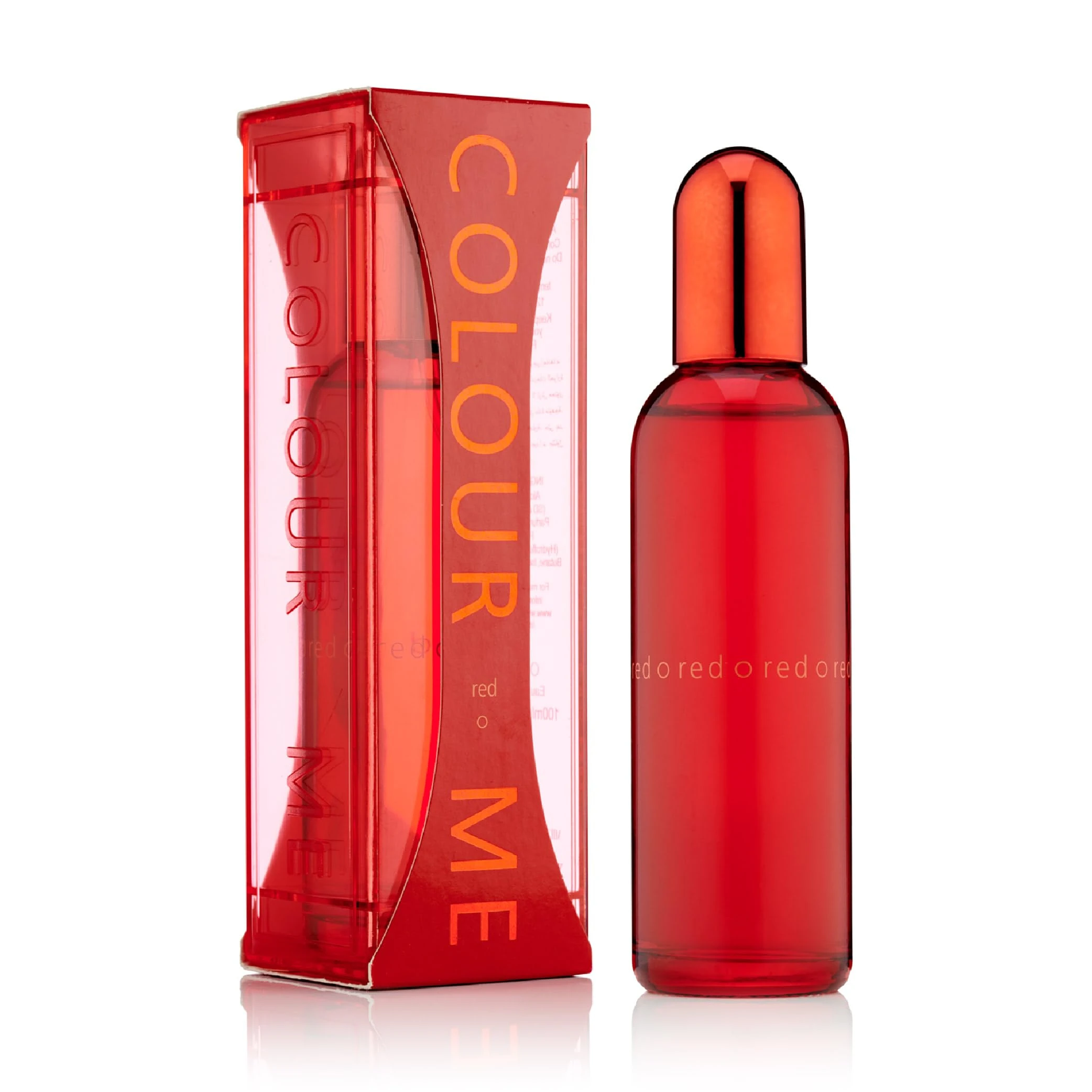 COLOUR ME Red Perfume for Women. 100ml Eau de Parfum. Luxury Fragrance - Ladies Perfume, Long Lasting Womens Perfumes by Milton-Lloyd