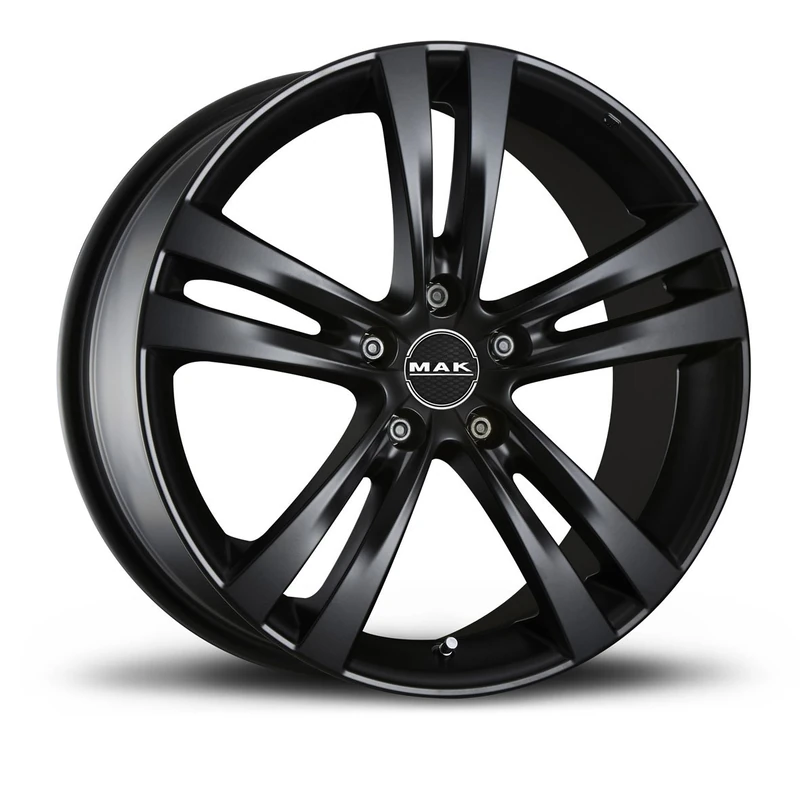 MAK ZENITH. Matt Black 5.5x14 ET35 4x100 Hub Bore 72 Alloy Rims - Image 1