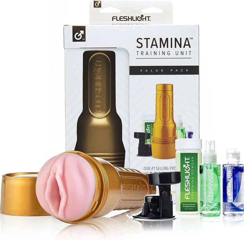 Fleshlight Stamina Training Value Pack Male Masturbator, Leader in Adult Mens Toys and Sex Toys for Men