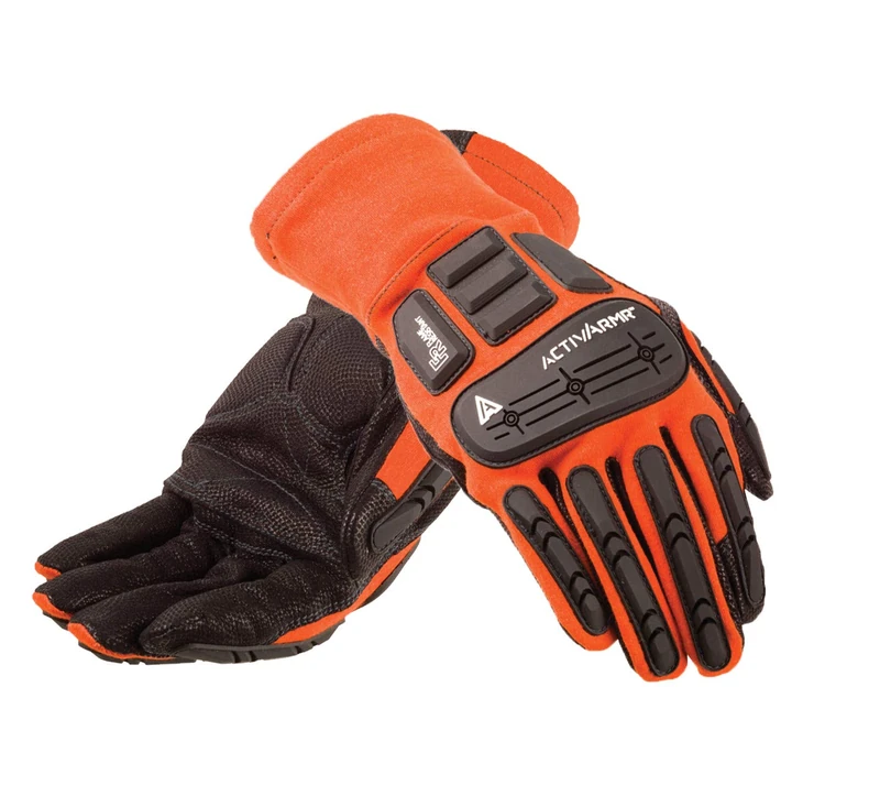Ansell ActivArmr 97-200 Special purpose Gloves, Mechanical Protection, Black, Size 11 (9 Pairs)