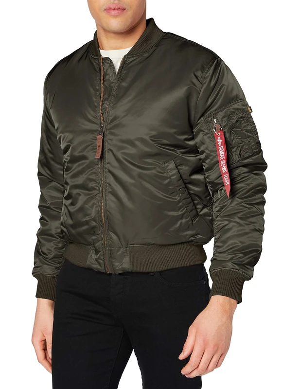 Alpha Industries MA-1 VF 59 Bomber Jacket for Men Rep.Grey