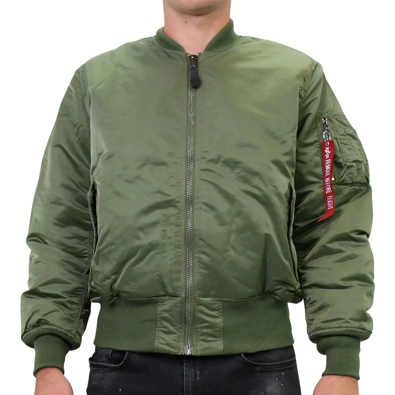 Alpha Industries Men's MA-1 Jacket, Green (rep.green 01) ,XXXX-Large