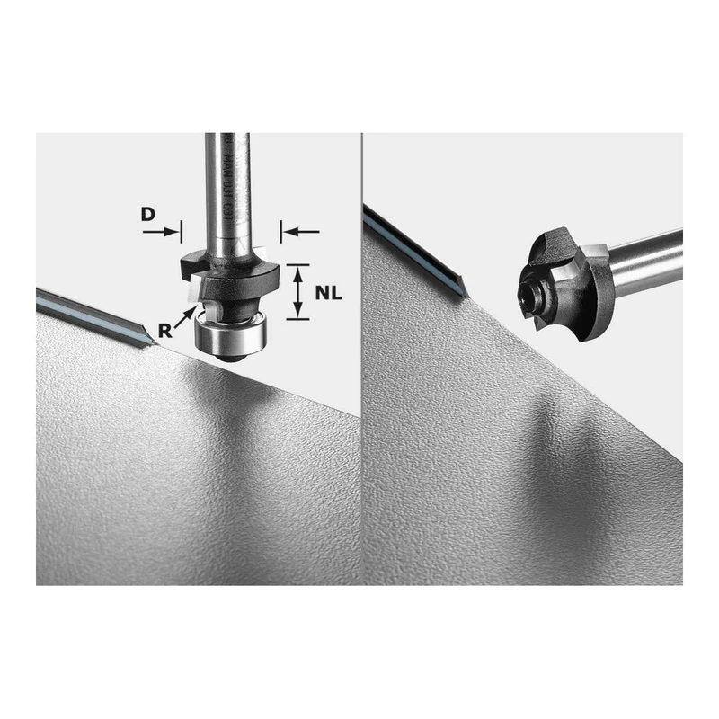 Festool Fresa para redondear S8 HW R3 D22-KL OFK