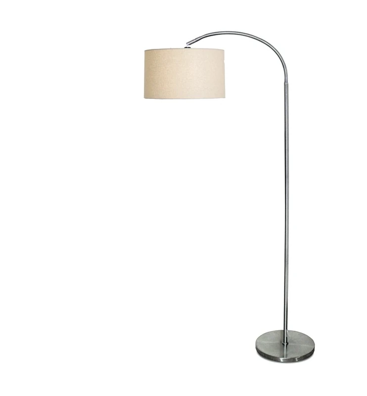 Daylight Company D31707 Vogue Floor Lamp, Brushed Chrome - Image 1