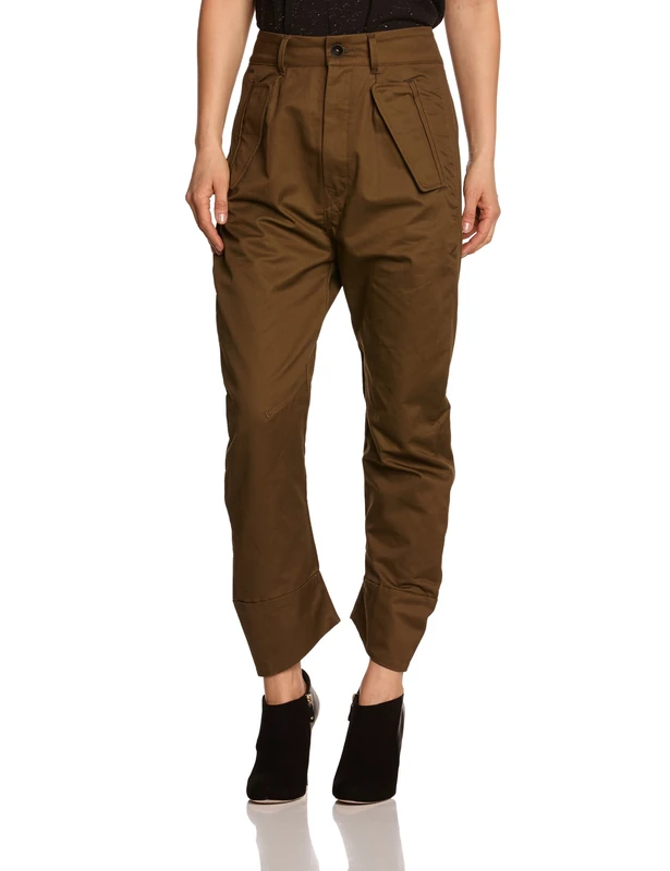 G-Star Women'S Cargotrousers - Green - Vert (Wild Olive) - 22 (Brand Size: 26) - Image 1