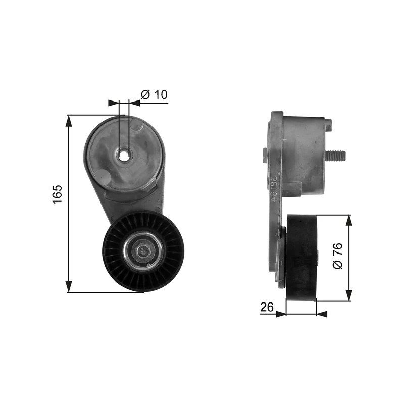 GATES DriveAlign Tensioner T38164